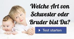 Welche Art von Schwester oder Bruder bist Du?