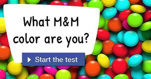 What M&M color are you?