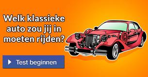 Welk klassieke auto zou jij in moeten rijden?