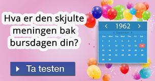 Hva er den skjulte meningen bak bursdagen din?