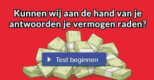 Kunnen wij aan de hand van je antwoorden je vermogen raden?