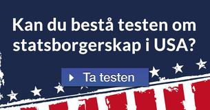 Kan du bestå testen om statsborgerskap i USA?