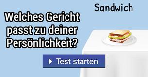Welches Gericht passt zu deiner Persönlichkeit? 