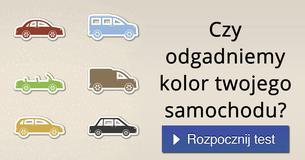 Czy odgadniemy kolor twojego samochodu?