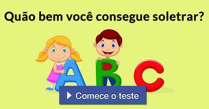 Quão bem você consegue soletrar?