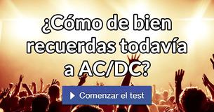 ¿Cómo de bien recuerdas todavía a AC/DC?