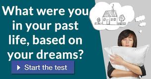 What were you in your past life, based on your dreams?