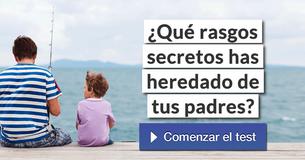 ¿Qué rasgos secretos has heredado de tus padres?