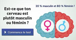 Est-ce que ton cerveau est plutôt masculin ou féminin ?
