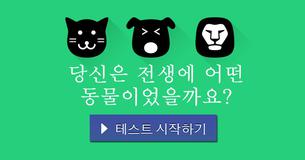 당신은 전생에 어떤 동물이었을까요?