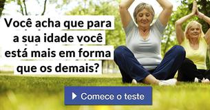Você acha que para a sua idade você está mais em forma que os demais?