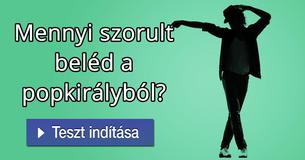 Mennyi szorult beléd a popkirályból?