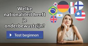 Welke nationaliteit heeft je onderbewustzijn? 