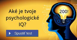 Aké je tvoje psychologické IQ?