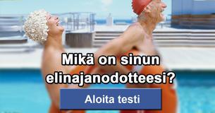Mikä on sinun elinajanodotteesi?