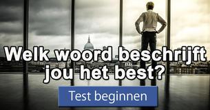 Welk woord beschrijft jou het best?