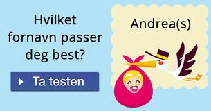 Hvilket fornavn passer deg best?