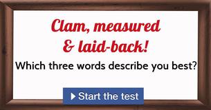 Which three words describe you best?