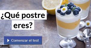 ¿Qué postre eres?