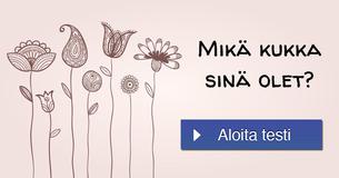Mikä kukka sinä olet?