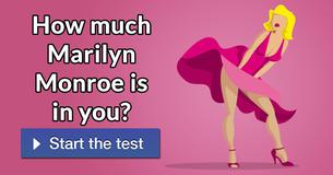 How much Marilyn Monroe is in you?