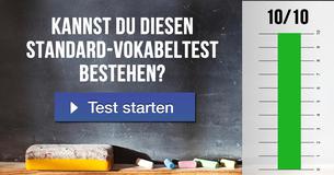Kannst du diesen Standard-Vokabeltest bestehen?