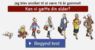 Kan vi gætte din alder?