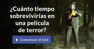¿Cuánto tiempo sobrevivirías en una película de terror?