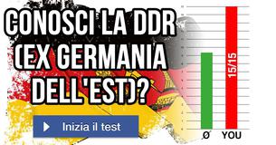 Conosci la DDR (Ex Germania dell'est)?