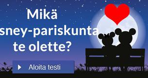 Mikä Disney-pariskunta te olette?