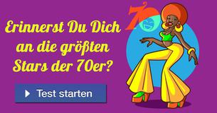 Erinnerst Du Dich an die größten Stars der 70er? 