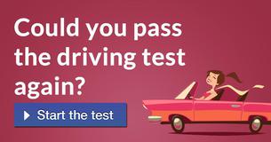 Could you pass the driving test again?