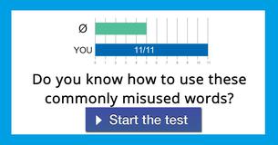 Do you know how to use these commonly misused words?