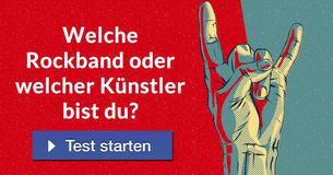 Welche Rockband oder welcher Künstler bist du? 