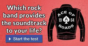 Which rock band provides the soundtrack to your life?