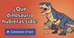 ¿Qué dinosaurio hubieras sido?