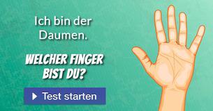 Welcher Finger bist du?