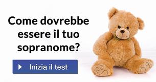 Come dovrebbe essere il tuo sopranome?