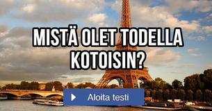 Mistä olet todella kotoisin? 