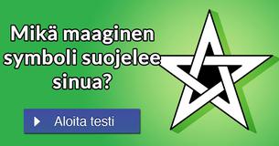 Mikä maaginen symboli suojelee sinua?