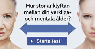 Hur stor är klyftan mellan din verkliga- och mentala ålder?
