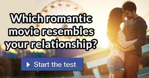 Which romantic movie resembles your relationship?