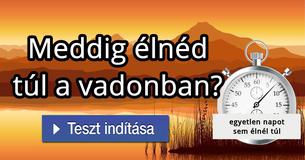 Meddig élnéd túl a vadonban? 