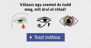 Válassz egy szemet és tudd meg, mit árul el rólad!