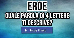 Quale parola di 4 lettere ti descrive?