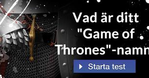 Vad är ditt "Game of Thrones"-namn?