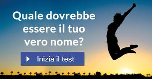 Quale dovrebbe essere il tuo vero nome?