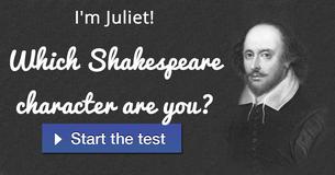 Which Shakespeare character are you?