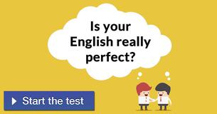 Is your English really perfect? 