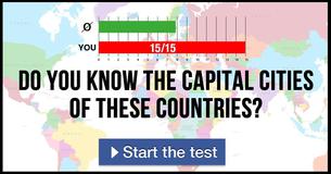 Do you know the capital cities of these countries?